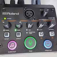 罗兰/Roland UVC-02 音视频采集卡开箱使用