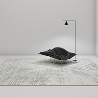 侘寂风客厅地毯卧室轻奢家用日式现代简约北欧沙发茶几床边毯地垫