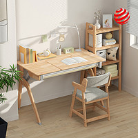 斯芬达小鹿桌儿童实木学习桌可升降书桌学生课桌椅家用写作业桌子