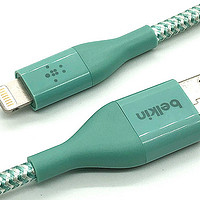 1.8米贝尔金（BELKIN）苹果MFi认证凯夫拉编织充电数据线拆解报告 C48 USB A TO lightning MixIt DuraTek Cable