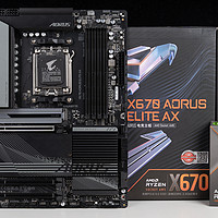 锐龙7 7700X+X670 AORUS ELITE AX小雕AX上手体验，一键节能立降功耗和温度