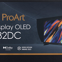 华硕最新 ProArt PA32DC OLED电脑屏幕开箱