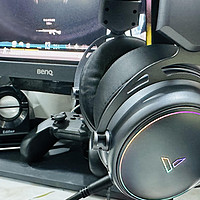 双音腔双模无线游戏耳机-雷柏 VH800