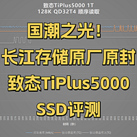 国潮之光！超凉快的满速PCIe3.0固态硬盘，致态TiPlus5000 SSD详细评测