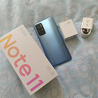 小米 Redmi Note 11， 5G，大电池，微光晴蓝很不错