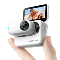 解放雙手：影石 Insta360 拇指相機 GO 3 發售、多功能拓展艙、續航/散熱提升、FlowState防抖+360°水平矯正