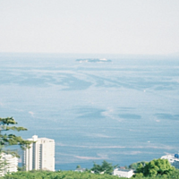 我住过的海景温泉天花板