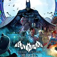 经典漫改游戏《蝙蝠侠：阿卡姆三部曲》登陆Switch，10月13日发售