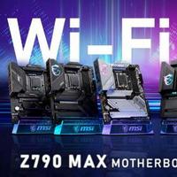 微星將發布 Z790 MAX 系列新主板，強化供電，支持 WIFI 7，但也要漲價了
