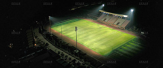 室外足球场的照明标准详解及足球场灯具安装方式