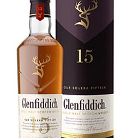 格兰菲迪（GLENFIDDICH）15年 苏格兰斯佩赛区单一麦芽威士忌