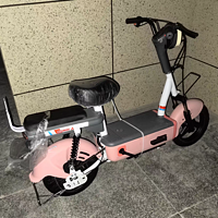 粉嫩嫩的電動車，女孩子最喜歡的小單車