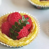 春天来了，树莓蛋挞会让你心情大好！