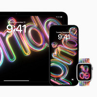 蘋果發布 2024 彩虹表帶、表盤、壁紙，5 月 22 日上市，779元