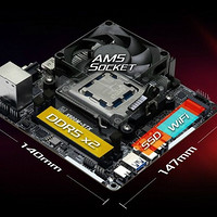 華擎發布 DeskMini X600 迷你主機，支持新銳龍8000G APU、定制超薄主板