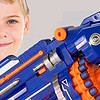六一，一起當小孩！糖米兒童加特林玩具槍可發射軟彈槍電動連發吸盤沖鋒槍