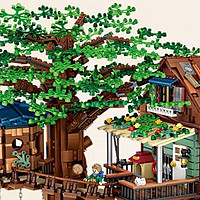 探索俐智（Loz）積木拼裝的奇妙世界：樹屋
