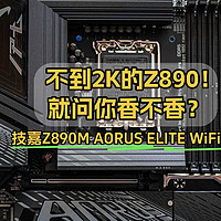 主板界的瑞士军刀｜技嘉Z890M AORUS ELITE WiFi7小雕全面测评