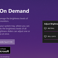 Twinkle Tray 一款适用于 Windows 系统的屏幕亮度调节软件