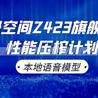 民用天花板NAS能否一战？Z423旗舰版性能压榨，本地部署语音模型