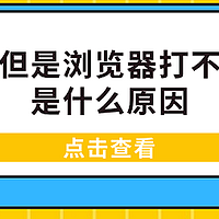 电脑浏览器打不开网页是什么原因