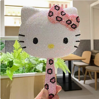 Hello Kitty 满钻镜子：闪耀少女心的 DIY 梦幻礼物