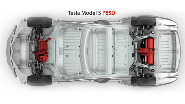 升级AWD全驱+自动驾驶：特斯拉 发布 Model S 改进车型 P85D