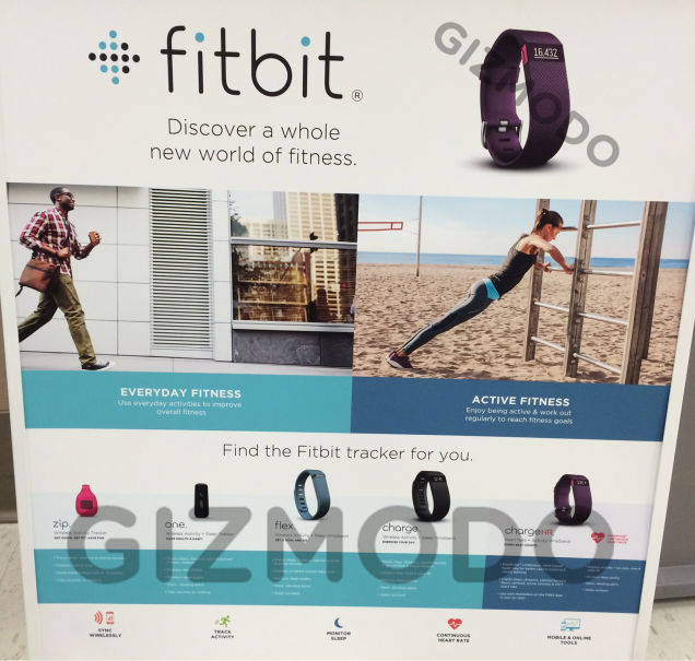 心率监测+来电提醒：外媒曝光 Fitbit Charge、Charge HR 两款新手环