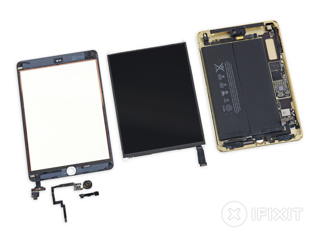 可修复性评分与iPad Air 2相同：iFixit完成iPad Mini 3的拆解评测