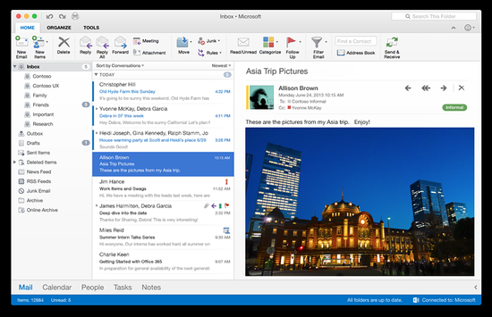 下半年正式版发布：微软放出Office 2016 for Mac预览版 可免费下载体验