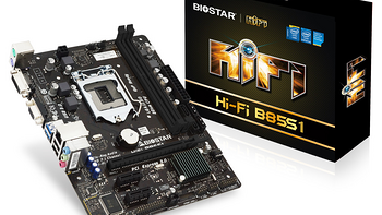 仅比Mini-ITX大一点：BIOSTAR 映泰 发布 Hi-Fi B85S1 Micro ATX主板