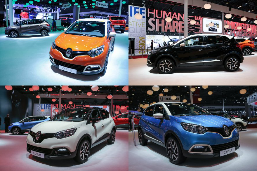 主打紧凑型SUV：RENAULT 雷诺 2015上海国际车展 参展车型一览