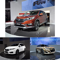 消费级新车油耗更低：Honda 本田 2015上海国际车展 参展车型一览