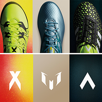 梅西的2015欧冠决赛战靴：adidas 阿迪达斯 Messi15 足球鞋 正式发布