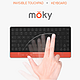 摆脱鼠标和触控板：键帽可当作触控板的Moky键盘