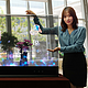 透明度超过40%：SAMSUNG 三星 展示全球首款透明OLED屏幕
