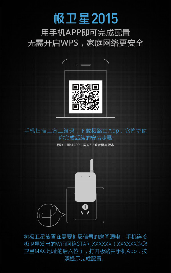 极卫星2015 无线WiFi放大器