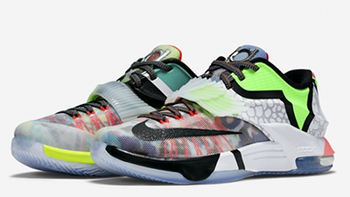 18款配色特点集一身：NIKE 耐克 公布 “What The”配色 KD7