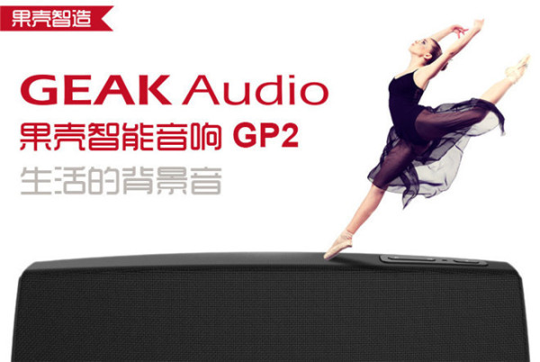 GEAK Audio 果壳 GP2 智能音响（黑色款）