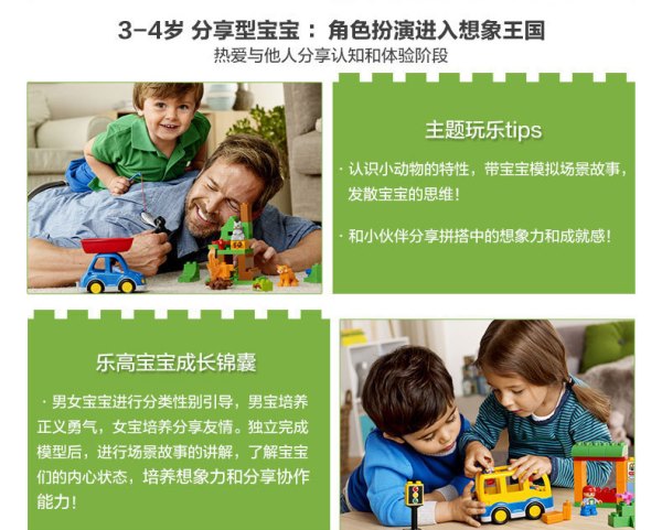 【众测乐高专场】LEGO 乐高 野生公园