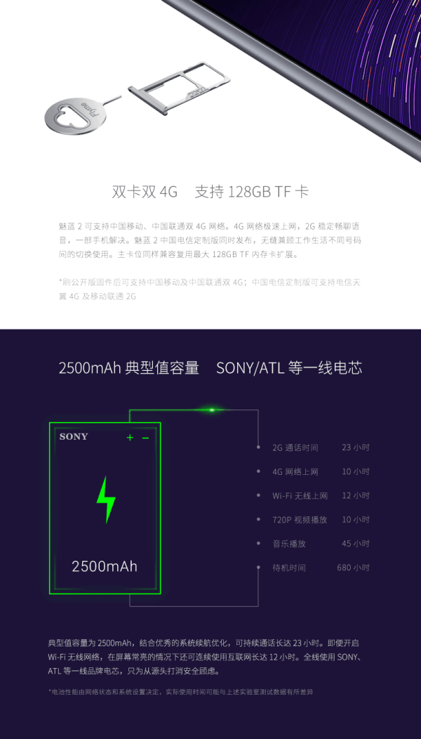 MEIZU 魅蓝2  智能手机（联通版）