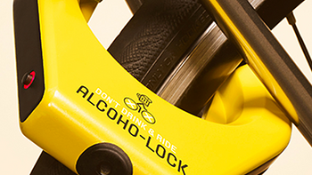 喝酒不骑行：酒精浓度过关才能打开的Alcoho-Lock自行车锁