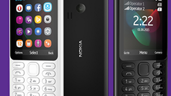 Nokia又出来刷脸了：Microsoft 微软 发布功能机 Nokia 222/222 Dual