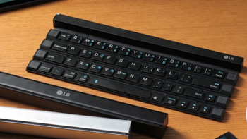 对折哪够用：LG 推出 KBB-700 卷轴式蓝牙键盘