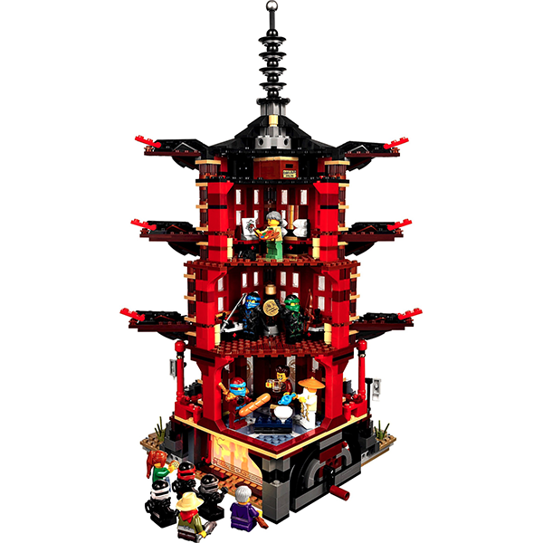 LEGO 乐高 70751 空术神庙拼装品鉴