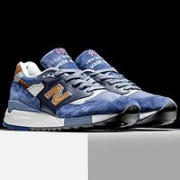 极具时尚奢华气息：new balance 发布 “Camel Blue”配色998系列 鞋款