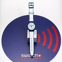 支持银联“闪付”：swatch 斯沃琪 推出具有支付功能的 Bellamy 贝拉米手表