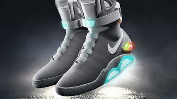 虚拟变成现实：NIKE 耐克 正式发布 可自动系鞋带的 NIKE Mag