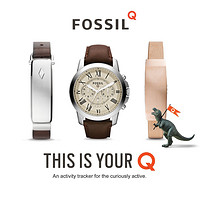 时尚智能配饰：FOSSIL联合Intel发布四款Fossil Q系列智能手环、手表