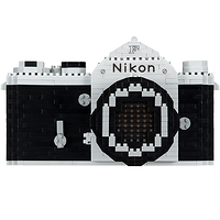 重现开山之作：Nikon 尼康 联合 Nanoblocks 推出Nikon F单反相机模型